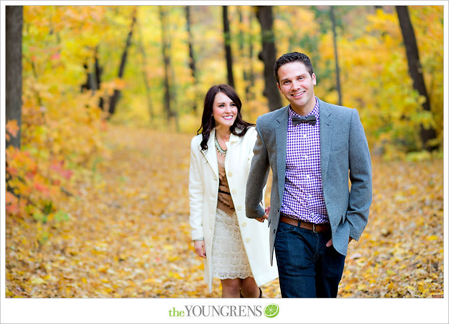 Minneapolis portrait session, fall portrait session, Frech Park portrait session, yellow leaves portrait session, changing leaves portrait session, white coat portrait session, The Youngrens Two-Day Workshop, The Youngrens Shooting Workshop, The Youngrens photographer education