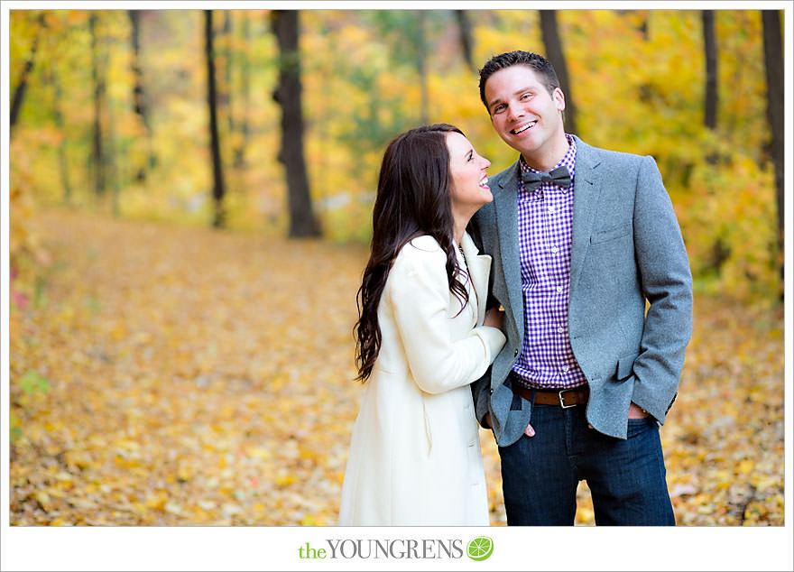 Minneapolis portrait session, fall portrait session, Frech Park portrait session, yellow leaves portrait session, changing leaves portrait session, white coat portrait session, The Youngrens Two-Day Workshop, The Youngrens Shooting Workshop, The Youngrens photographer education