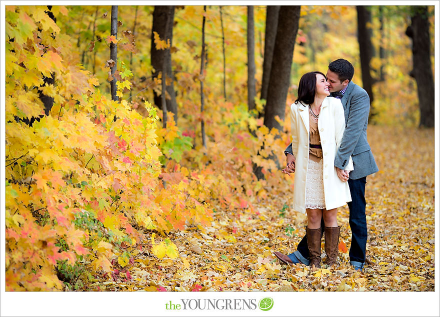 Minneapolis portrait session, fall portrait session, Frech Park portrait session, yellow leaves portrait session, changing leaves portrait session, white coat portrait session, The Youngrens Two-Day Workshop, The Youngrens Shooting Workshop, The Youngrens photographer education