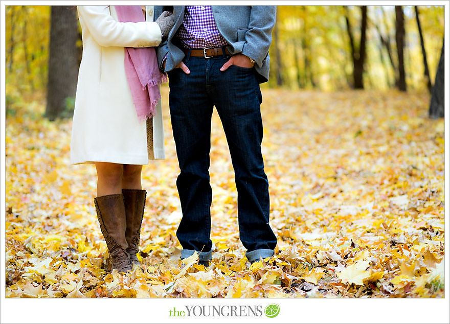 Minneapolis portrait session, fall portrait session, Frech Park portrait session, yellow leaves portrait session, changing leaves portrait session, white coat portrait session, The Youngrens Two-Day Workshop, The Youngrens Shooting Workshop, The Youngrens photographer education