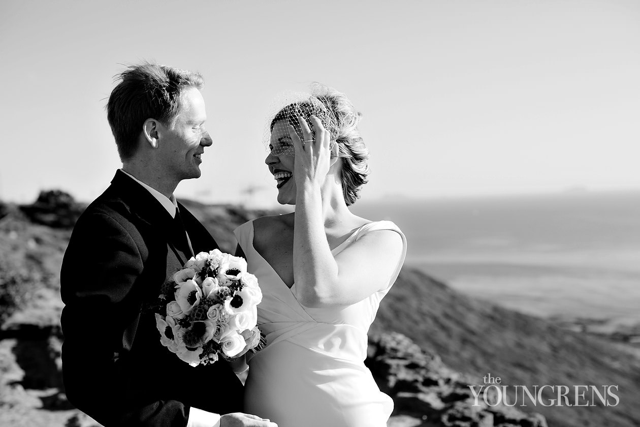 Grand Del Mar wedding, Del Mar wedding, Cabrillo wedding ceremony, Point Loma wedding, cliff ceremony, beach ceremony, seaside ceremony, San Diego wedding ceremony, Cabrillo Lighthouse wedding, small wedding ceremony