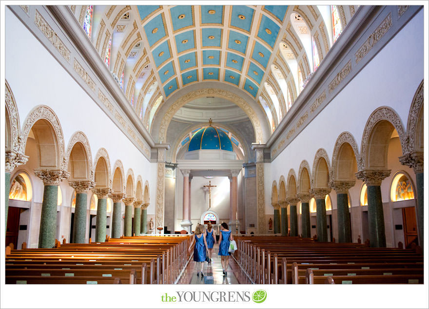 Immaculata wedding, USD wedding, University of San Diego wedding, Catholic wedding, Sheraton wedding, Sheraton Harbor Island wedding, Sheraton San Diego wedding, blue wedding, purple wedding