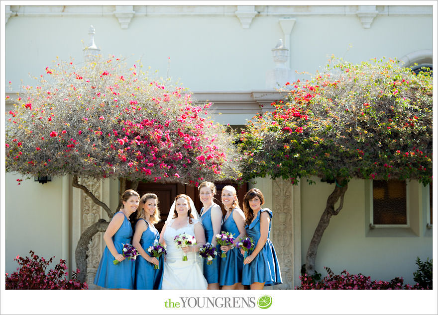 Immaculata wedding, USD wedding, University of San Diego wedding, Catholic wedding, Sheraton wedding, Sheraton Harbor Island wedding, Sheraton San Diego wedding, blue wedding, purple wedding