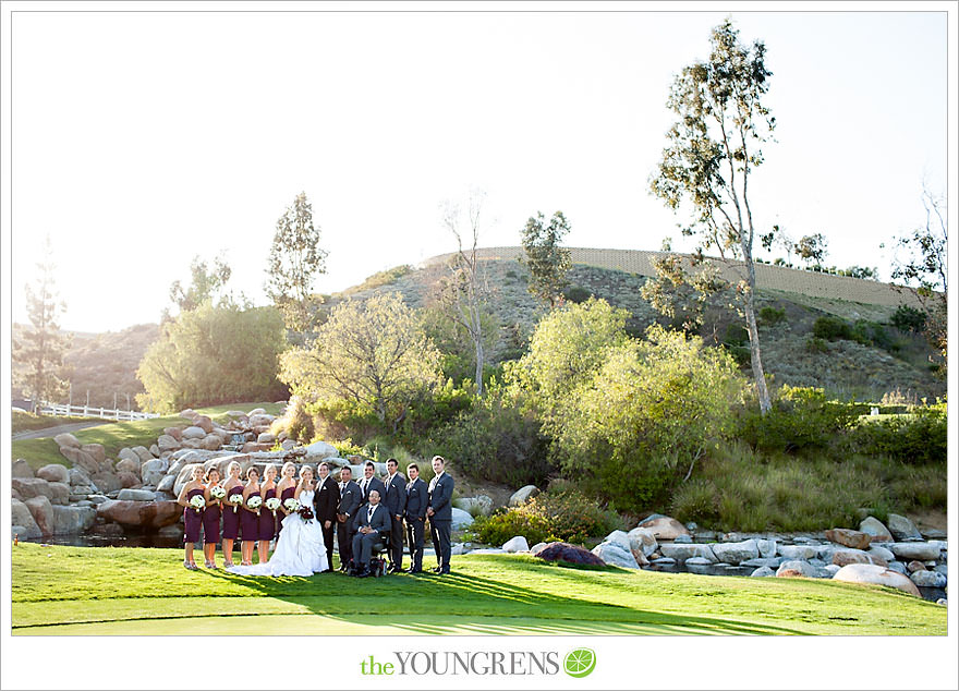 Black Gold Golf Club wedding, golf course wedding, Yorba Linda wedding, wedding at Black Gold Golf Course, Black Gold Golf Course wedding, Memorial Day weekend wedding, Los Angeles County wedding, purple wedding