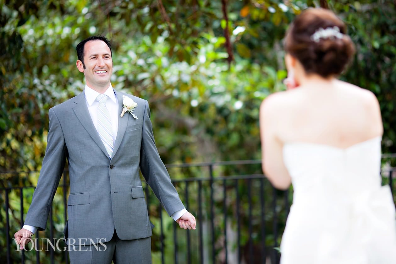 LAuberge Del Mar wedding, Seagrove Park wedding, Del Mar wedding, seaside wedding, beach wedding, small wedding, wedding with long table, Karen Tran Florals, Emily Smiley Fine Weddings and Soirees, Platinum Pro rentals, Platinum Pro heat lamps