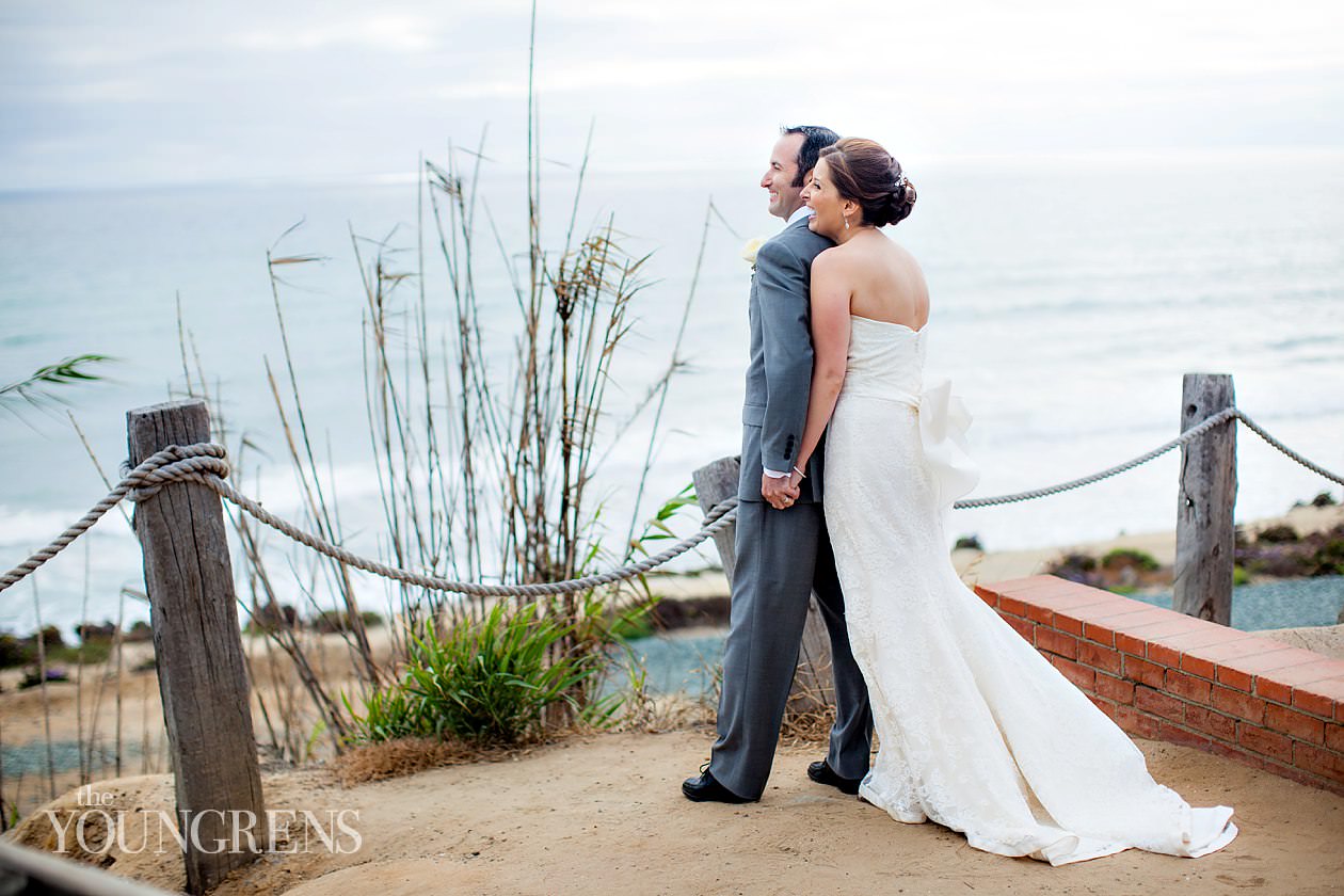 LAuberge Del Mar wedding, Seagrove Park wedding, Del Mar wedding, seaside wedding, beach wedding, small wedding, wedding with long table, Karen Tran Florals, Emily Smiley Fine Weddings and Soirees, Platinum Pro rentals, Platinum Pro heat lamps