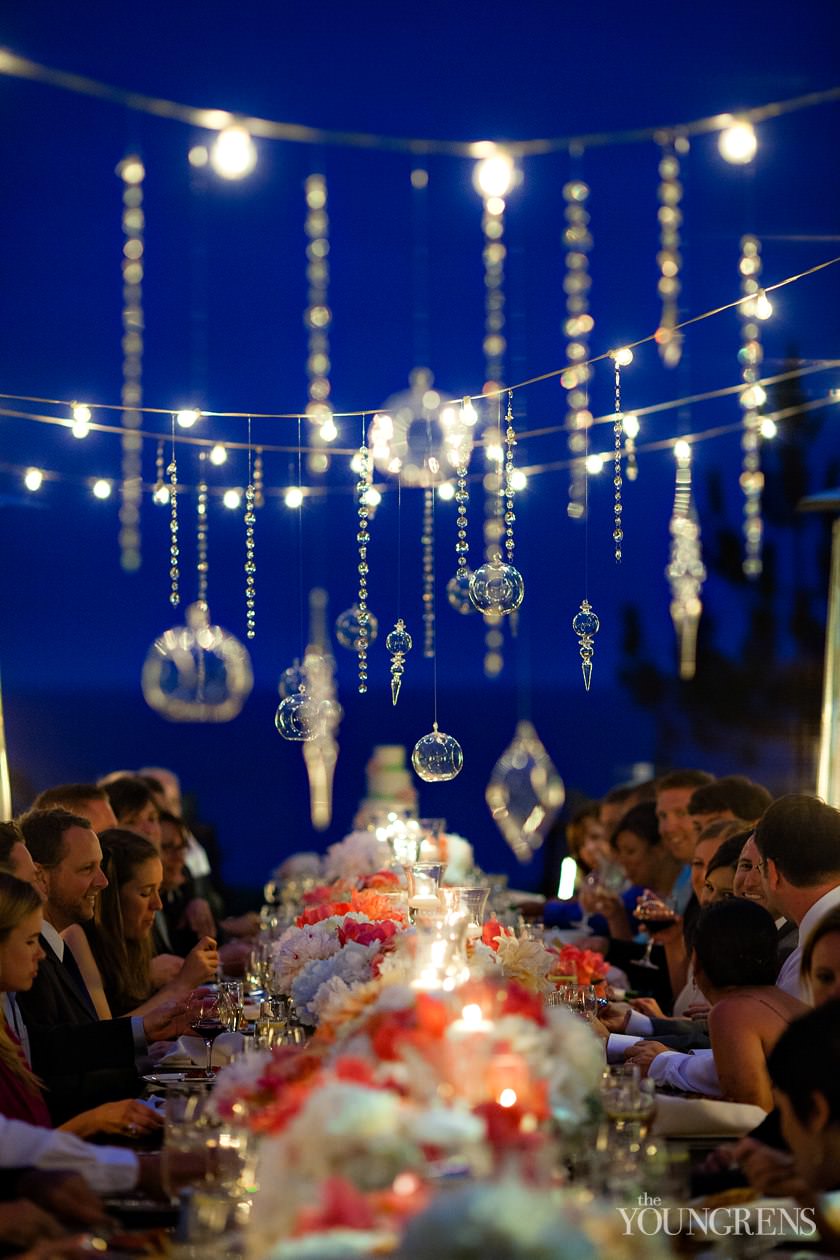 LAuberge Del Mar wedding, Seagrove Park wedding, Del Mar wedding, seaside wedding, beach wedding, small wedding, wedding with long table, Karen Tran Florals, Emily Smiley Fine Weddings and Soirees, Platinum Pro rentals, Platinum Pro heat lamps