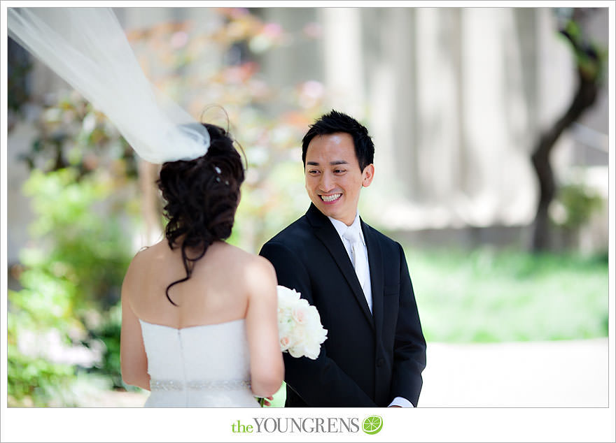 Kyoto Grand Hotel wedding, Vietnamese wedding, Los Angeles wedding, downtown Los Angeles wedding, LA Public Library wedding, Los Angeles Asian wedding, Chinese wedding, pink wedding, purple wedding, Wedding at Immanual Presbyterian Church Los Angeles