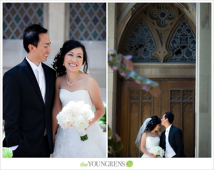 Kyoto Grand Hotel wedding, Vietnamese wedding, Los Angeles wedding, downtown Los Angeles wedding, LA Public Library wedding, Los Angeles Asian wedding, Chinese wedding, pink wedding, purple wedding, Wedding at Immanual Presbyterian Church Los Angeles