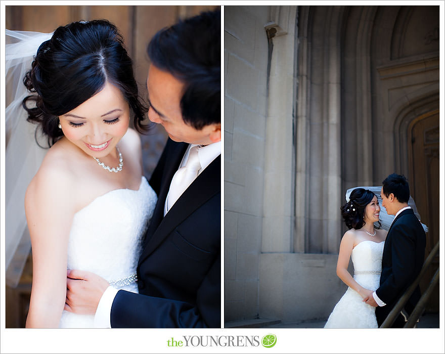 Kyoto Grand Hotel wedding, Vietnamese wedding, Los Angeles wedding, downtown Los Angeles wedding, LA Public Library wedding, Los Angeles Asian wedding, Chinese wedding, pink wedding, purple wedding, Wedding at Immanual Presbyterian Church Los Angeles