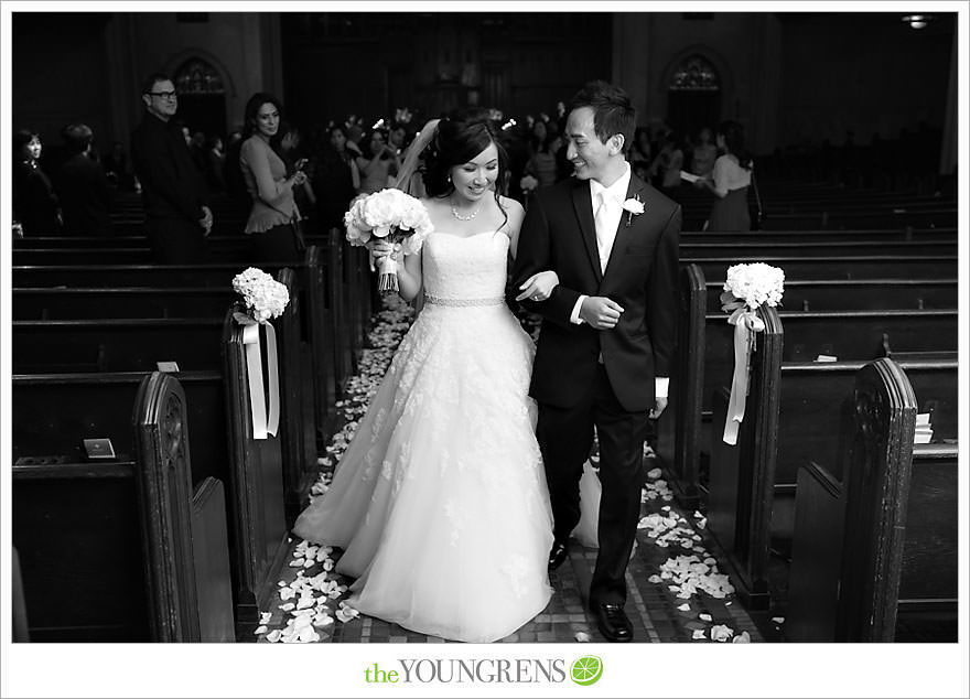 Kyoto Grand Hotel wedding, Vietnamese wedding, Los Angeles wedding, downtown Los Angeles wedding, LA Public Library wedding, Los Angeles Asian wedding, Chinese wedding, pink wedding, purple wedding, Wedding at Immanual Presbyterian Church Los Angeles