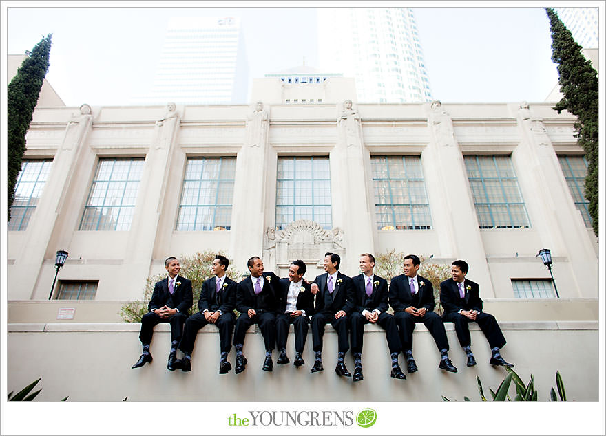 Kyoto Grand Hotel wedding, Vietnamese wedding, Los Angeles wedding, downtown Los Angeles wedding, LA Public Library wedding, Los Angeles Asian wedding, Chinese wedding, pink wedding, purple wedding, Wedding at Immanual Presbyterian Church Los Angeles