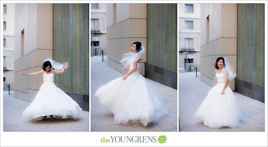 Kyoto Grand Hotel wedding, Vietnamese wedding, Los Angeles wedding, downtown Los Angeles wedding, LA Public Library wedding, Los Angeles Asian wedding, Chinese wedding, pink wedding, purple wedding, Wedding at Immanual Presbyterian Church Los Angeles