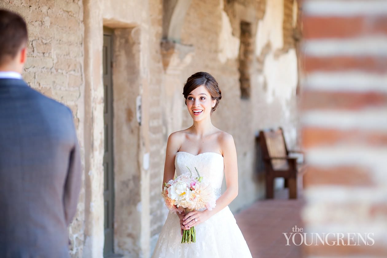 The Villa San Juan Capistrano Wedding, San Juan Capistrano Mission wedding, pink wedding, DIY wedding, San Juan Capistrano wedding, Orange County wedding, SJC Mission wedding