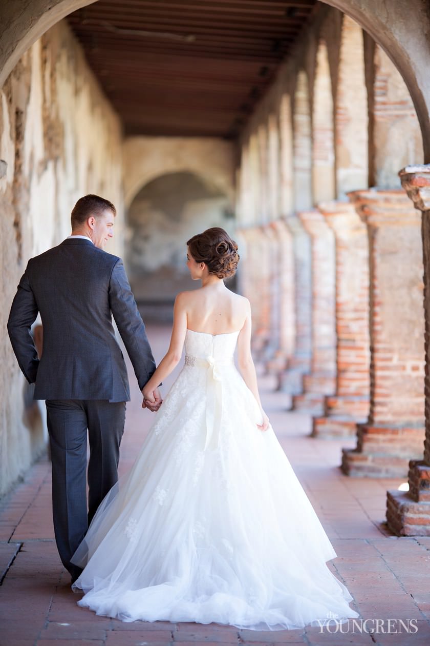 The Villa San Juan Capistrano Wedding, San Juan Capistrano Mission wedding, pink wedding, DIY wedding, San Juan Capistrano wedding, Orange County wedding, SJC Mission wedding