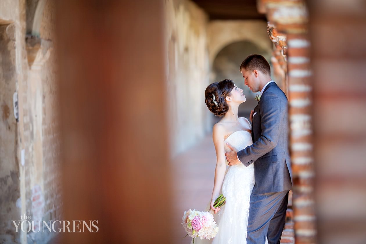 The Villa San Juan Capistrano Wedding, San Juan Capistrano Mission wedding, pink wedding, DIY wedding, San Juan Capistrano wedding, Orange County wedding, SJC Mission wedding