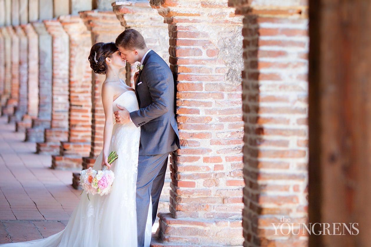 The Villa San Juan Capistrano Wedding, San Juan Capistrano Mission wedding, pink wedding, DIY wedding, San Juan Capistrano wedding, Orange County wedding, SJC Mission wedding