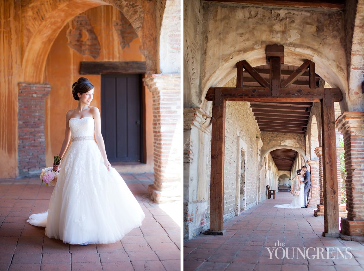 The Villa San Juan Capistrano Wedding, San Juan Capistrano Mission wedding, pink wedding, DIY wedding, San Juan Capistrano wedding, Orange County wedding, SJC Mission wedding