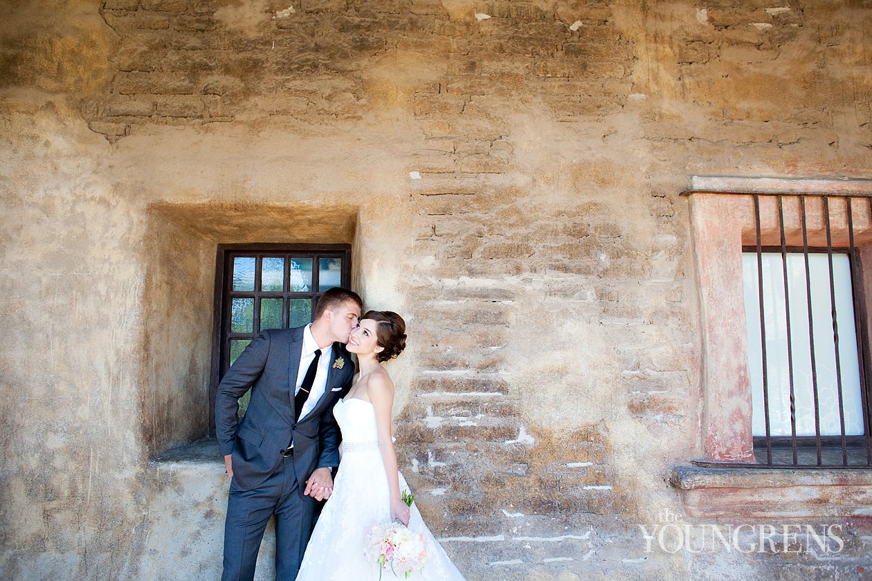 The Villa San Juan Capistrano Wedding, San Juan Capistrano Mission wedding, pink wedding, DIY wedding, San Juan Capistrano wedding, Orange County wedding, SJC Mission wedding