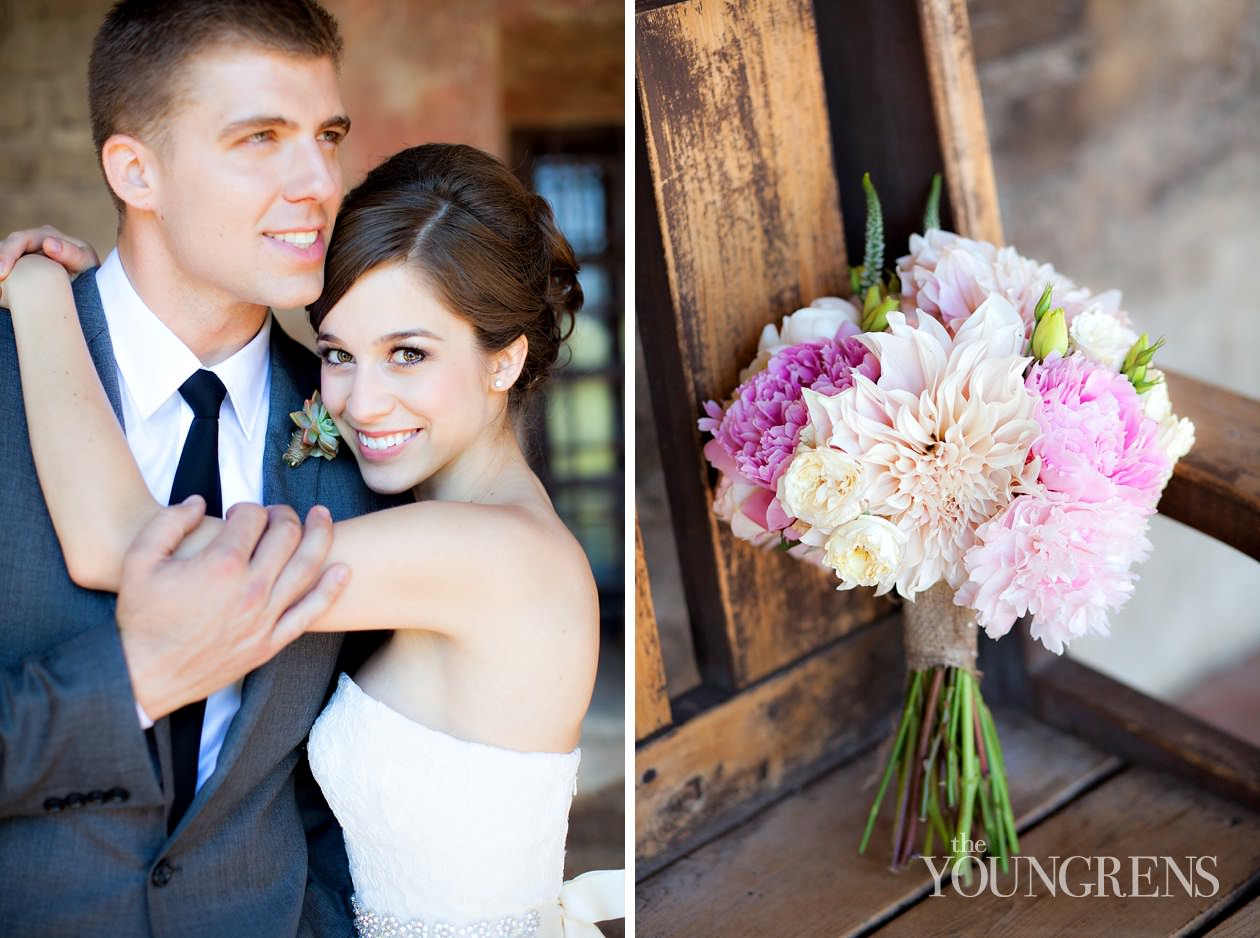 The Villa San Juan Capistrano Wedding, San Juan Capistrano Mission wedding, pink wedding, DIY wedding, San Juan Capistrano wedding, Orange County wedding, SJC Mission wedding