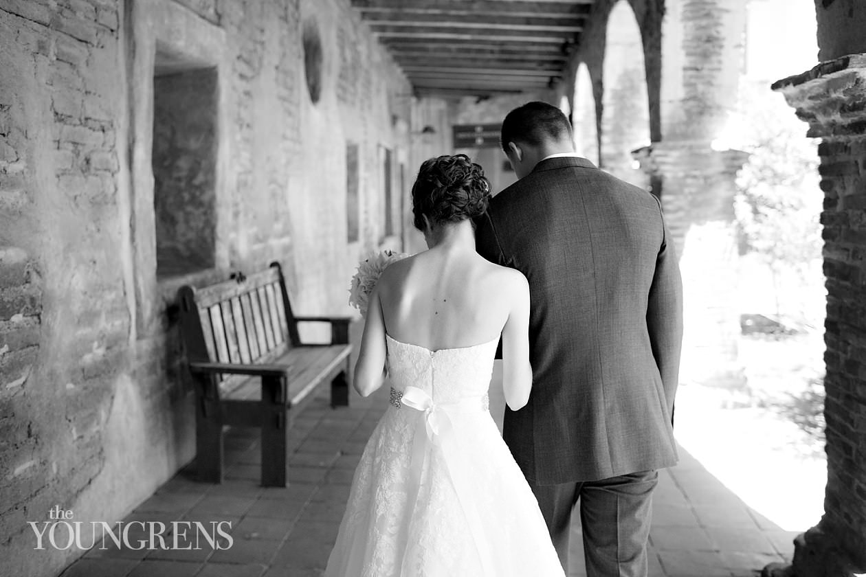 The Villa San Juan Capistrano Wedding, San Juan Capistrano Mission wedding, pink wedding, DIY wedding, San Juan Capistrano wedding, Orange County wedding, SJC Mission wedding