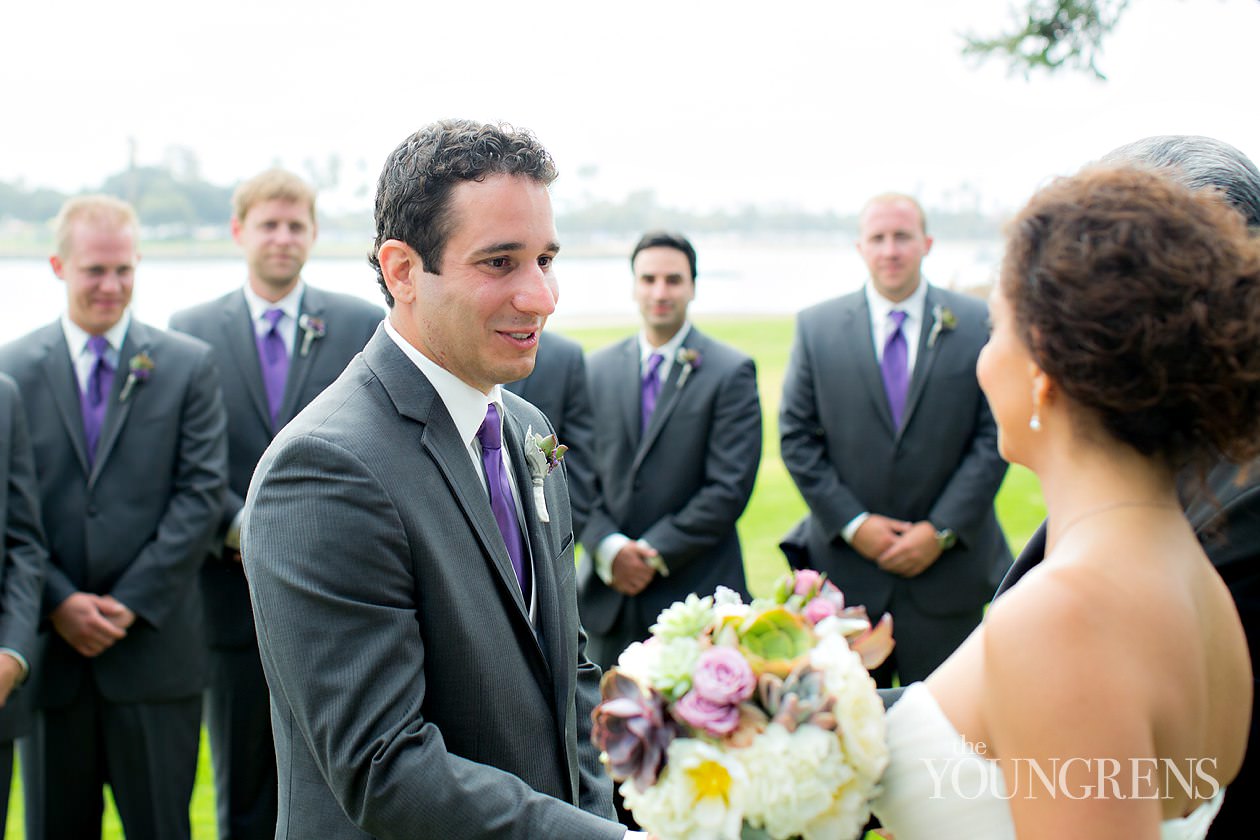 Cosmopolitan Hotel wedding, Old Town wedding, Old Town Hacienda wedding, San Diego wedding, Mission Bay wedding, Mission Bay ceremony, purple San Diego wedding, purple and green wedding, succulent wedding bouquets, succulent wedding flowers, purple Old Town wedding, purple Cosmolpolitan Hotel wedding, Cosmopolitan Old Town wedding