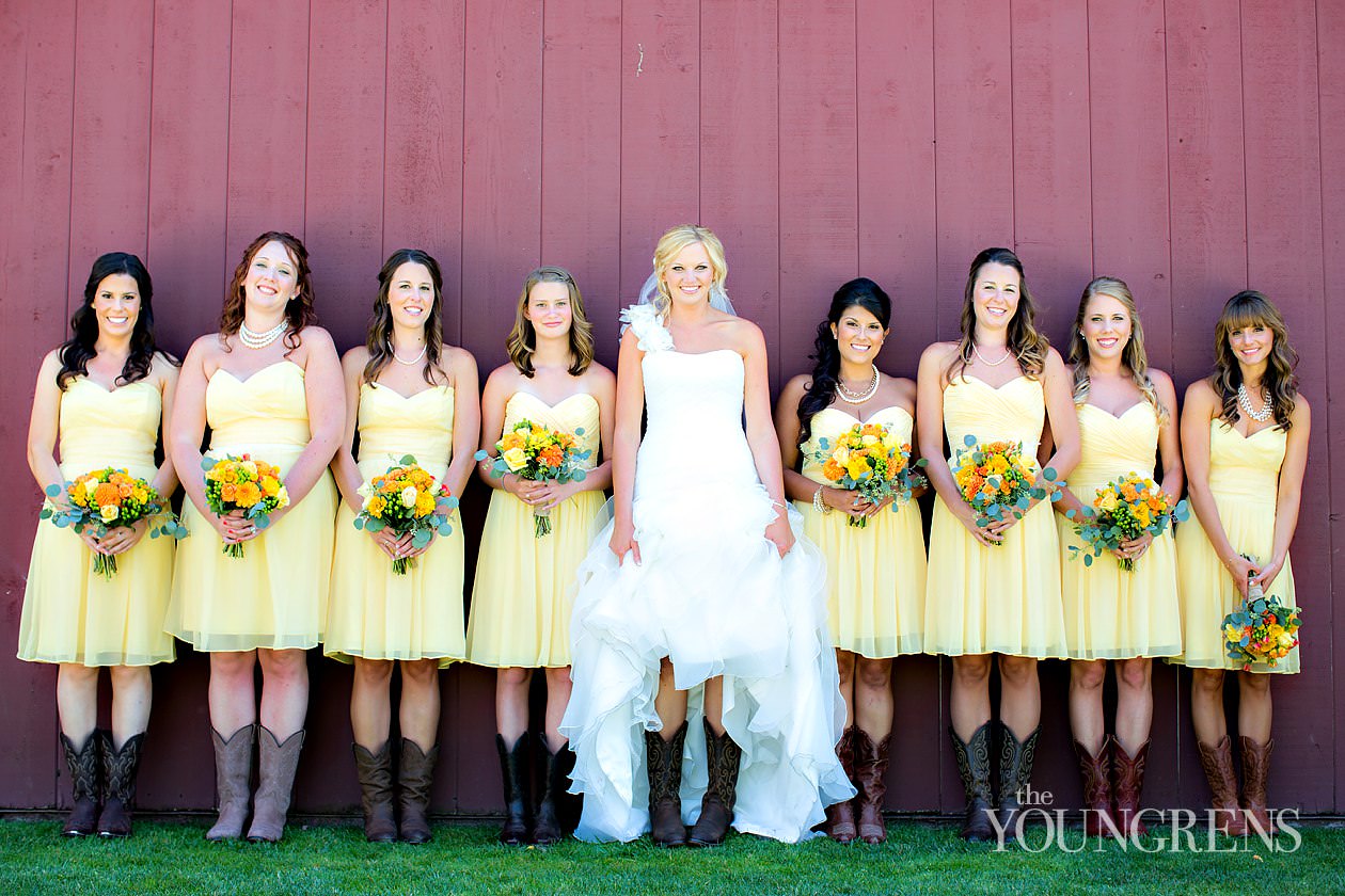 Strawberry Farms wedding, Hustle and Bustle wedding, Irvine wedding, barn wedding in Orange County, Southern California barn wedding, rustic wedding, OC rustic wedding, yellow wedding, cowboy boots wedding, Vans wedding, cowboy wedding, California cowboy wedding