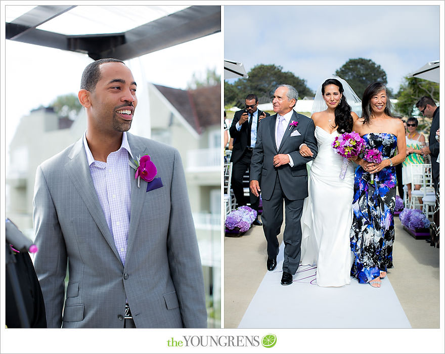 Lauberge Del Mar Wedding, Del Mar wedding, Jelani McCoy wedding, purple wedding, San Diego wedding, Jennifer Cole wedding, Jennifer Cole Florals, NBA Wedding, Lakers Wedding