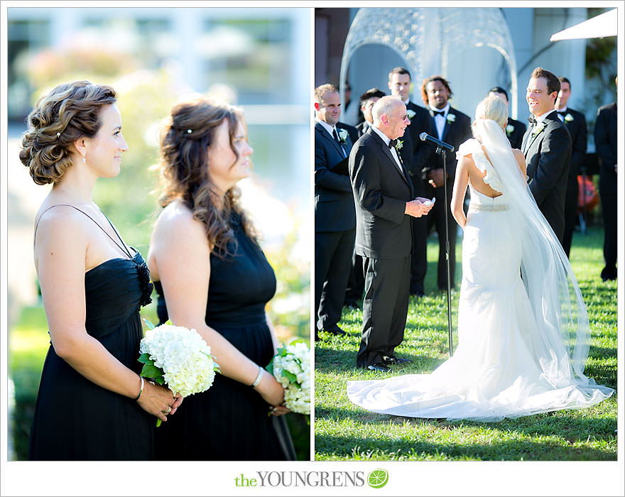 Nixon Library wedding, black and white wedding, political wedding, Nixon wedding, Yorba Linda wedding, East Room wedding, White House wedding, Nixon museum wedding, black tie wedding