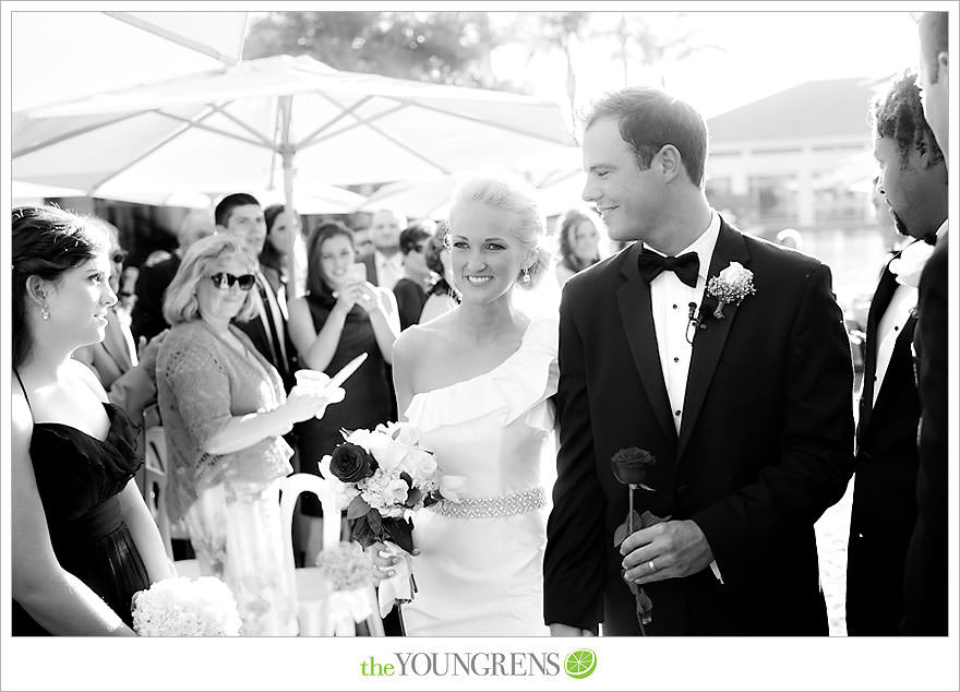 Nixon Library wedding, black and white wedding, political wedding, Nixon wedding, Yorba Linda wedding, East Room wedding, White House wedding, Nixon museum wedding, black tie wedding