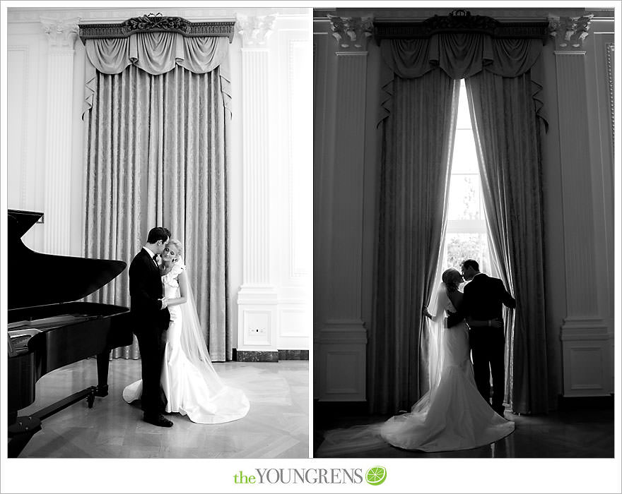 Nixon Library wedding, black and white wedding, political wedding, Nixon wedding, Yorba Linda wedding, East Room wedding, White House wedding, Nixon museum wedding, black tie wedding