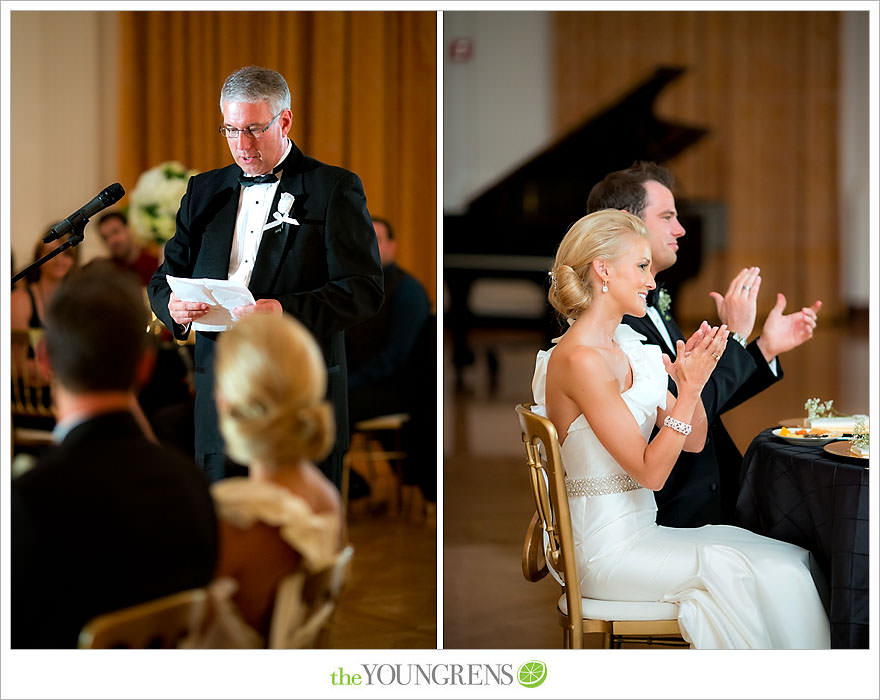 Nixon Library wedding, black and white wedding, political wedding, Nixon wedding, Yorba Linda wedding, East Room wedding, White House wedding, Nixon museum wedding, black tie wedding