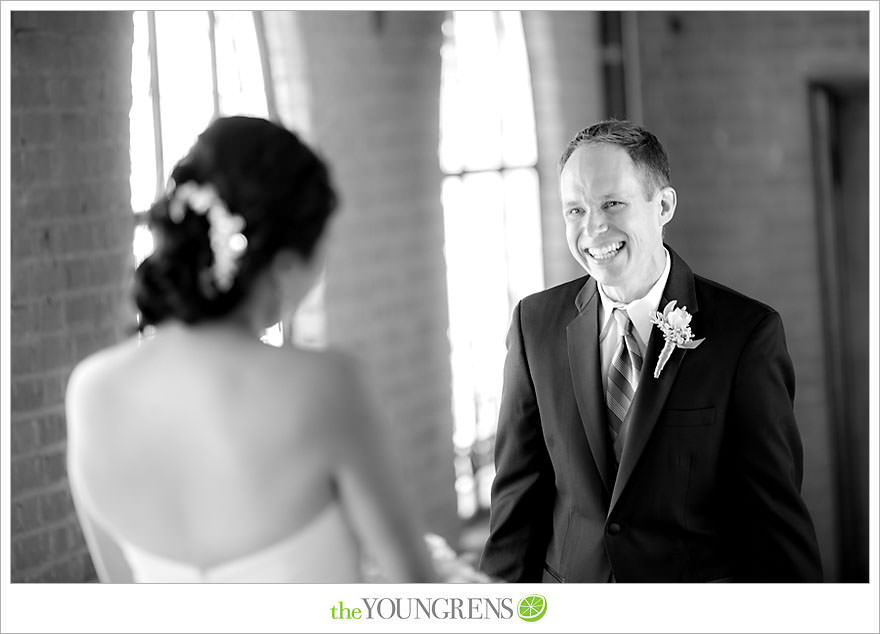 Downtown San Diego Wedding, downtown, elegant, timeless, classic, traditional, church, grey, blue, wedding