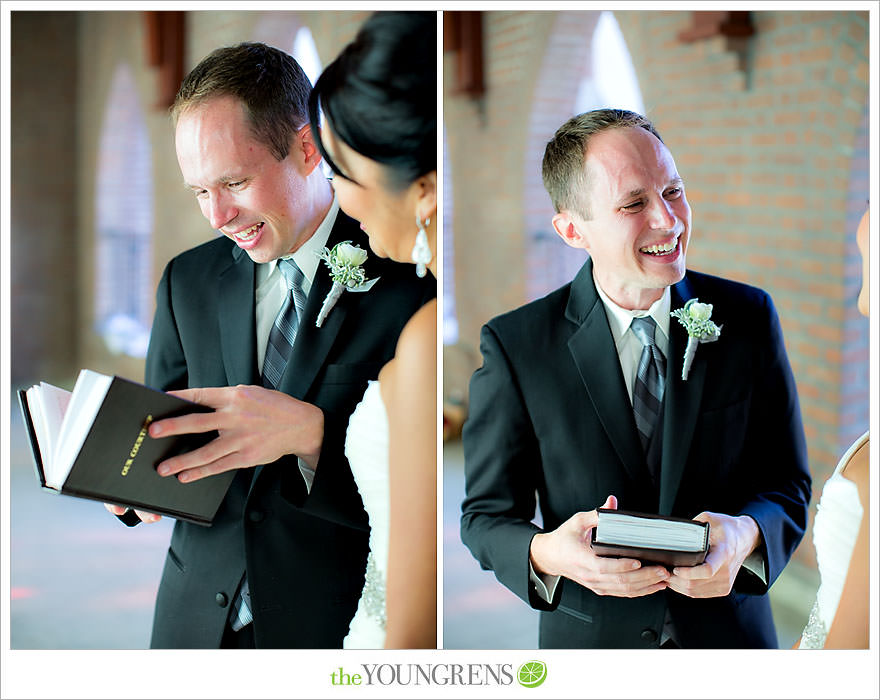 Downtown San Diego Wedding, downtown, elegant, timeless, classic, traditional, church, grey, blue, wedding