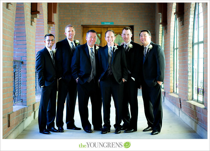 Downtown San Diego Wedding, downtown, elegant, timeless, classic, traditional, church, grey, blue, wedding