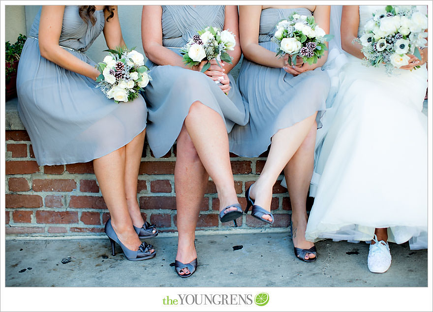 Downtown San Diego Wedding, downtown, elegant, timeless, classic, traditional, church, grey, blue, wedding