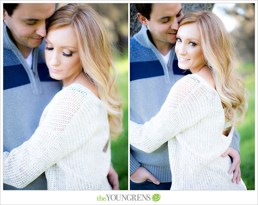 Felicita Park engagement session, Escondido engagement, bike engagement, park engagement, San Diego engagement, Ukulele engagement, marriage book engagement, cozy engagement, sweater engagement