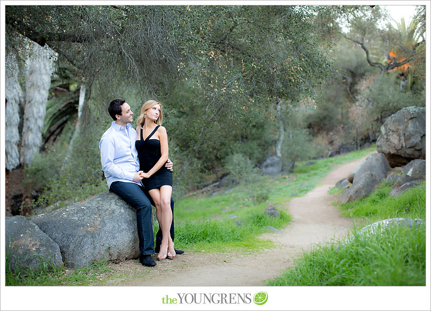 Felicita Park engagement session, Escondido engagement, bike engagement, park engagement, San Diego engagement, Ukulele engagement, marriage book engagement, cozy engagement, sweater engagement