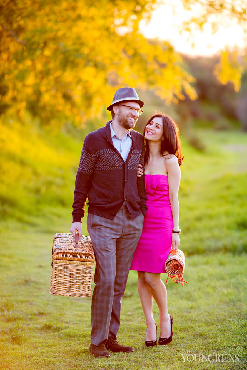 Griffith Park engagement, Griffith Observatory engagement, Los Angeles engagement, Hollywood engagement, Hollywood Hills engagement, vintage engagement, coral engagement, plaid suit engagement, artist engagement, architect engagement, Annette Vartanian engagement, I Heart Vintage Couture engagement, @nettevartanian engagement