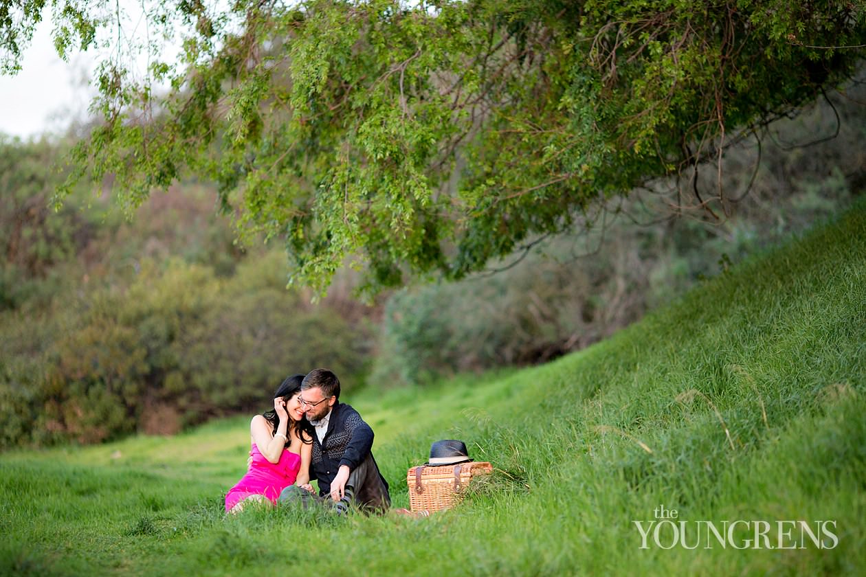 Griffith Park engagement, Griffith Observatory engagement, Los Angeles engagement, Hollywood engagement, Hollywood Hills engagement, vintage engagement, coral engagement, plaid suit engagement, artist engagement, architect engagement, Annette Vartanian engagement, I Heart Vintage Couture engagement, @nettevartanian engagement