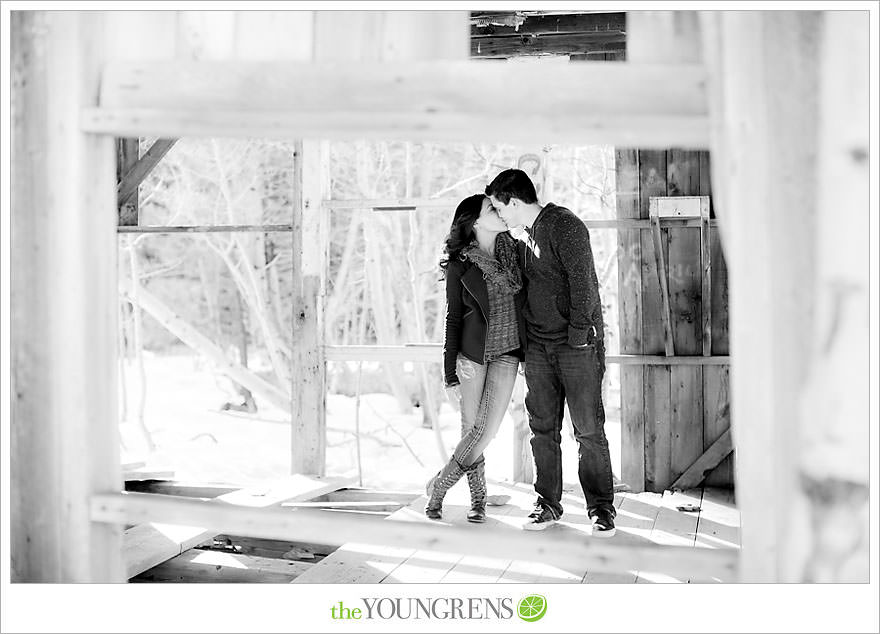 Lake Tahoe engagement session, snow engagement session, winter engagement session, mountain engagement, Northern California engagement, Northstar engagement session