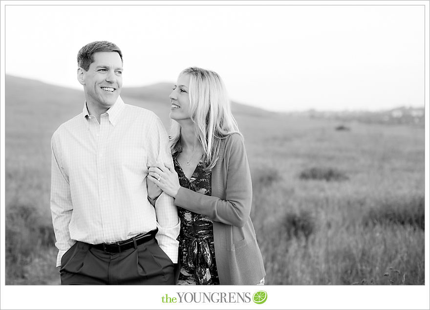 Laguna Beach engagement, Laguna Hills engagement, Newport Coast engagement, turquoise engagement, meadow engagement, grass field engagement, picnic engagement session, Highway 133 engagement, Highway 73 engagement session