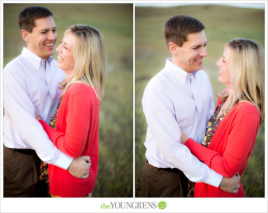 Laguna Beach engagement, Laguna Hills engagement, Newport Coast engagement, turquoise engagement, meadow engagement, grass field engagement, picnic engagement session, Highway 133 engagement, Highway 73 engagement session