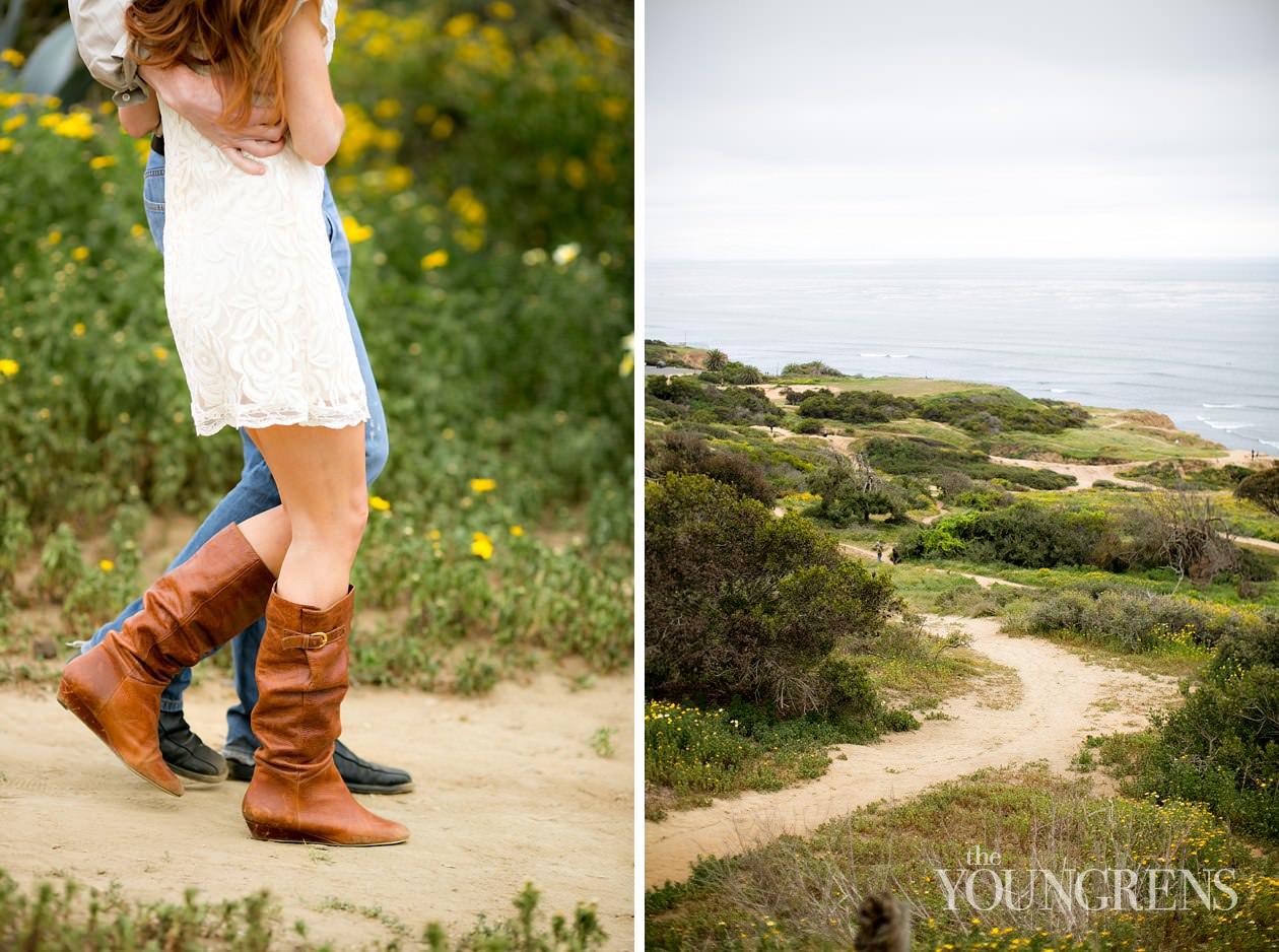 track and field engagement session, running engagement session, working out engagement, fitness engagement, running shoes engagement, PLNU engagement, Point Loma engagement, sunset cliffs engagement, swing engagement, meadow engagement, San Diego engagement, water bottle engagement, hot pink engagement