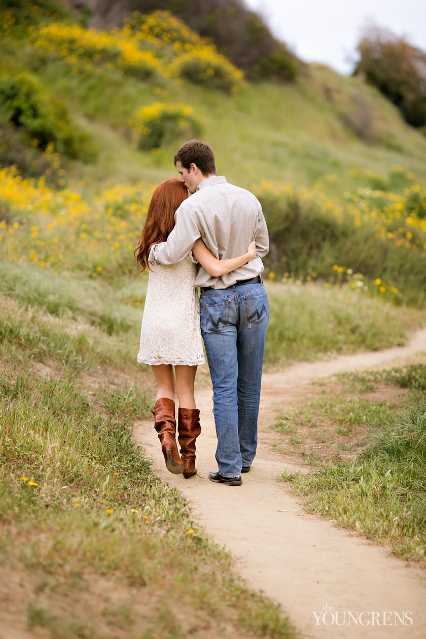 track and field engagement session, running engagement session, working out engagement, fitness engagement, running shoes engagement, PLNU engagement, Point Loma engagement, sunset cliffs engagement, swing engagement, meadow engagement, San Diego engagement, water bottle engagement, hot pink engagement