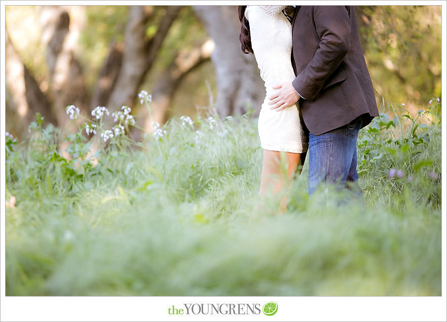 Del Dios Community Park engagement session, Del Dios engagement, Escondido engagement, meadow engagement, forest engagement, San Diego engagement, North County engagement, North County San Diego engagement