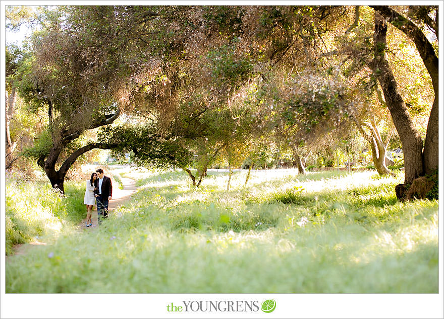 Del Dios Community Park engagement session, Del Dios engagement, Escondido engagement, meadow engagement, forest engagement, San Diego engagement, North County engagement, North County San Diego engagement