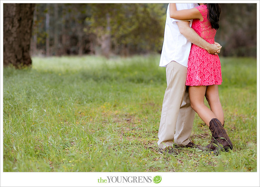 Del Dios Community Park engagement session, Del Dios engagement, Escondido engagement, meadow engagement, forest engagement, San Diego engagement, North County engagement, North County San Diego engagement