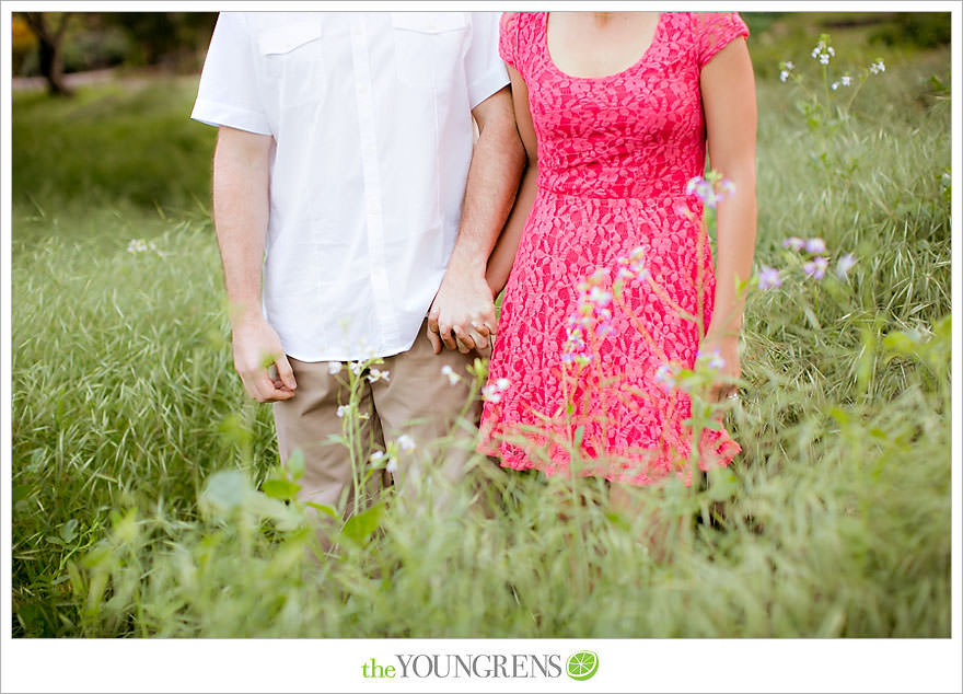 Del Dios Community Park engagement session, Del Dios engagement, Escondido engagement, meadow engagement, forest engagement, San Diego engagement, North County engagement, North County San Diego engagement