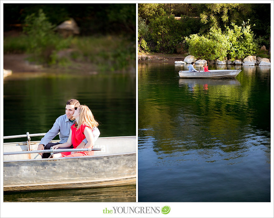 rowboat engagement, Dixon Lake engagement, Escondido engagement, lake engagement, pond engagement, boat engagement, pink engagement, lace engagement, meadow engagement, nature engagement